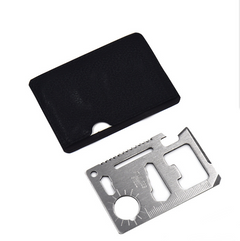 Black Outdoor Survival First Aid Kit with Survival Tools