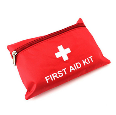 Compact Red Survival First Aid Kit (80g)