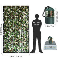 Camouflage Waterproof Insulation Survival Sleeping Bag
