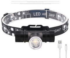 USB Rechargeable T6 Headlamp for Outdoor Fishing