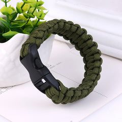 Seven-Core Paracord Outdoor Survival Bracelet