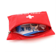 Compact Red Survival First Aid Kit (80g)