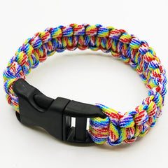 Seven-Core Paracord Outdoor Survival Bracelet